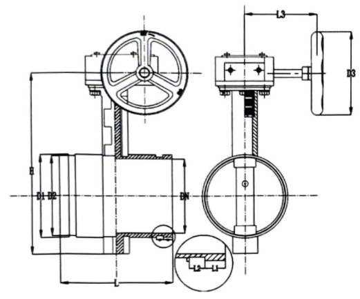High-pressure floating ball valve